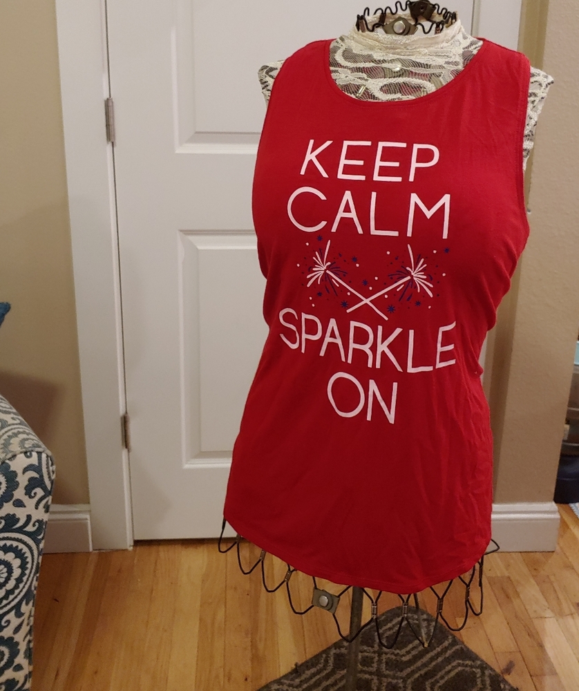 Fourth of July tank top